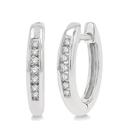 Parkplace Jewelers Petite Diamond Huggie Fashion Earrings 662V8PPTSERWG