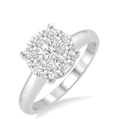 Parkplace Jewelers Round Shape Lovebright Essential Diamond Ring 36902PPFGWG