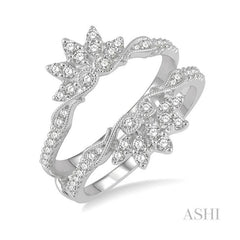 ASHI Diamond Insert Ring 29713PPFHWG