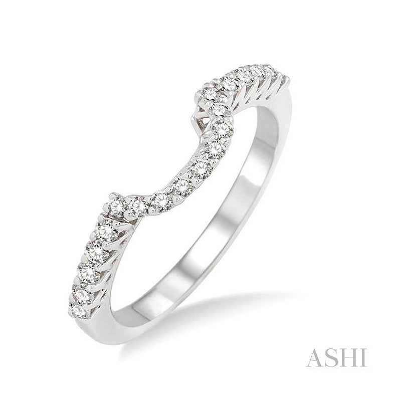 ASHI Diamond Wedding Band 22795PPFVWG-WB