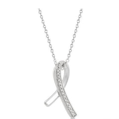 Parkplace Jewelers Ribbon Diamond Fashion Pendant 900F9PPTSPDWG