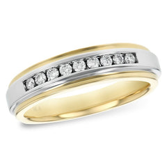Parkplace Jewelers 14KT Gold Mens Wedding Ring D129-14006