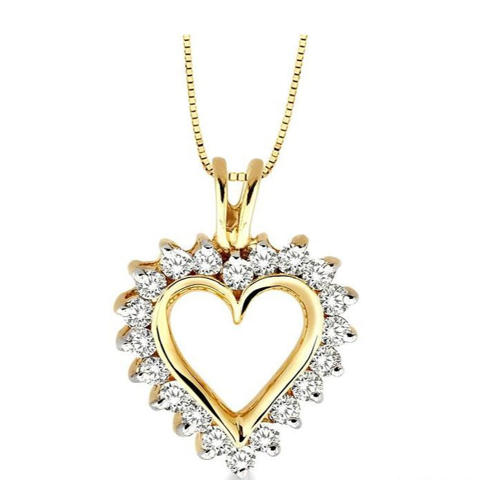 Parkplace Jewelers Heart Shape Diamond Fashion Pendant 93013PPFNPD