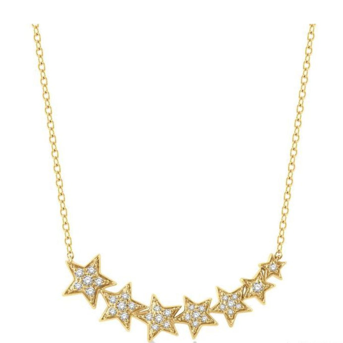 Parkplace Jewelers Star Diamond Necklace 99990PPTSNKYG