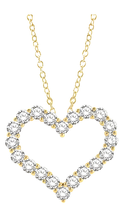 Parkplace Jewelers Heart Shape Diamond Pendant 94050PPFGPDYG-3.00