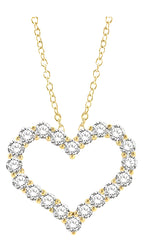Parkplace Jewelers Heart Shape Diamond Pendant 94050PPFGPDYG-3.00