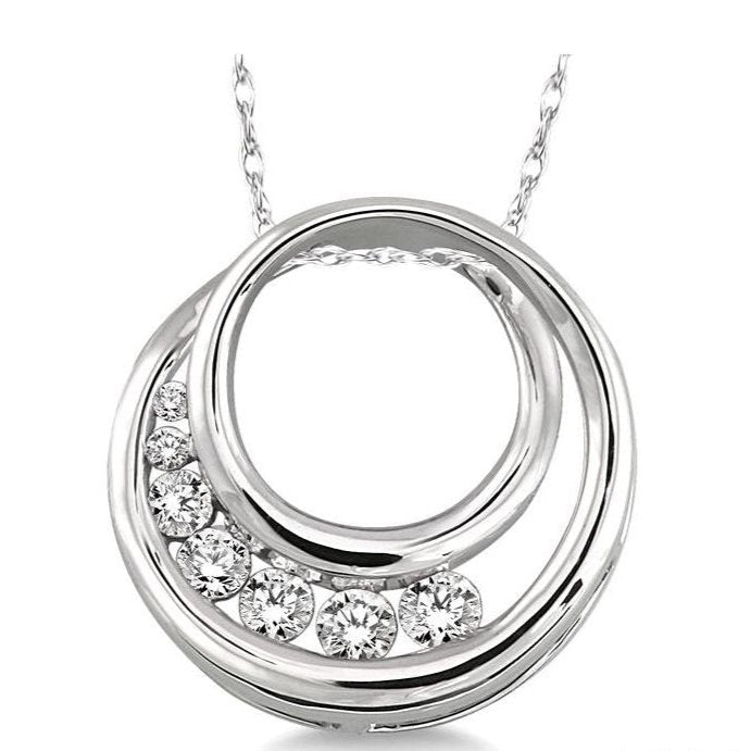 Parkplace Jewelers Circle Journey Diamond Pendant 92346PPFXPDWG