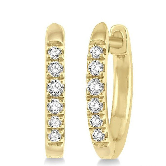 Parkplace Jewelers Petite Diamond Huggie Fashion Earrings 664V8PPTSERYG