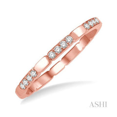 ASHI Stackable Diamond Wedding Band 34078PPFGPG