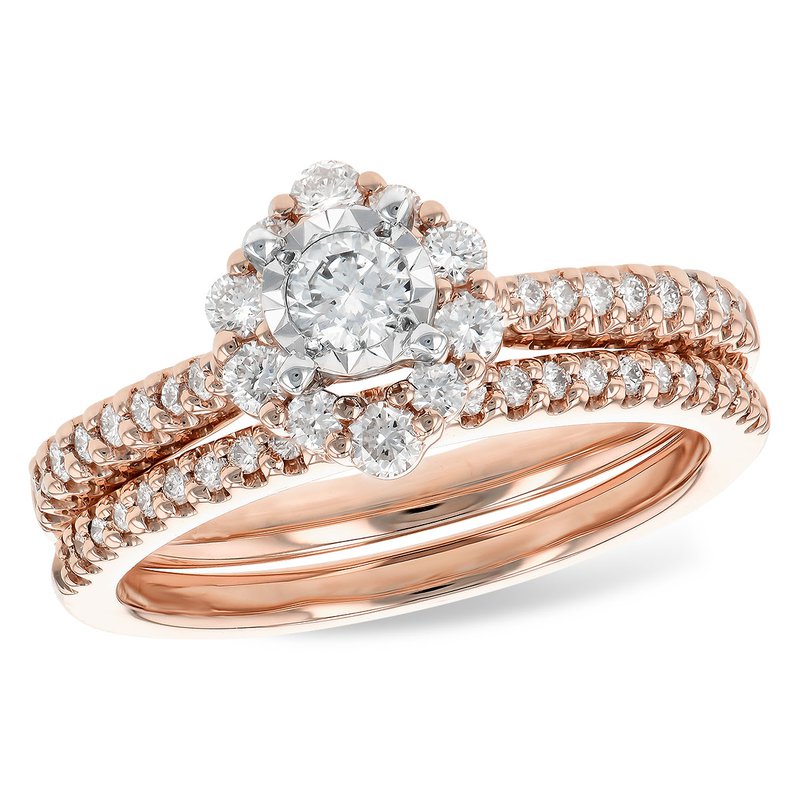 Parkplace Jewelers 14KT Gold Two-Piece Wedding Set B309-12197