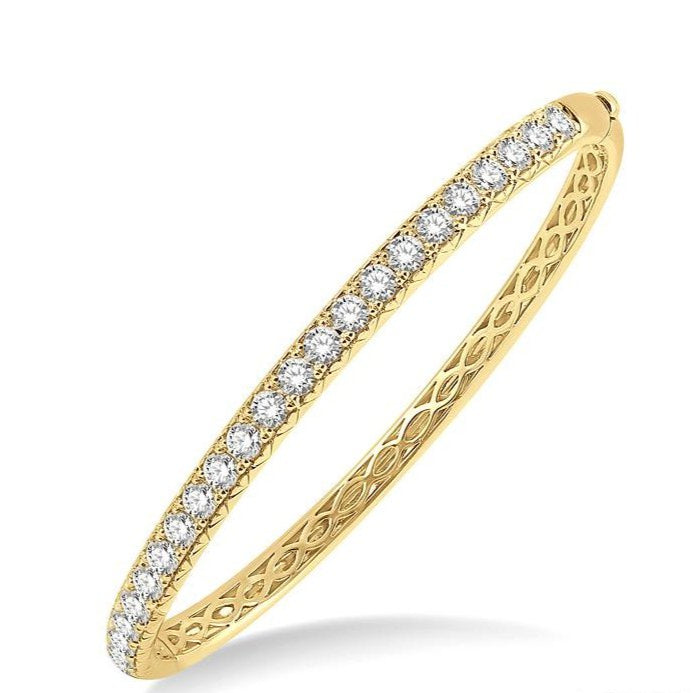 Parkplace Jewelers Stackable Diamond Bangle 79863PPFGYG-M