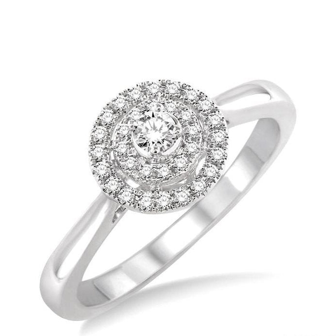 Parkplace Jewelers Round Shape Halo Diamond Fashion Ring 10967PPFNWG