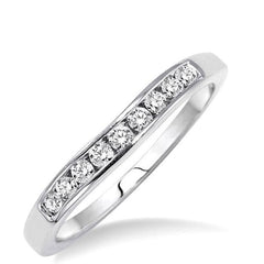 Parkplace Jewelers Channel Set Curved Diamond Wedding Band 31146PPFCW