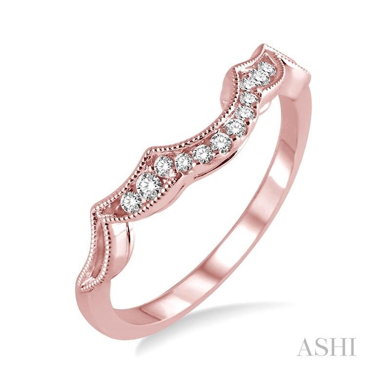 ASHI Diamond Wedding Band 20998PPFHPG-WB