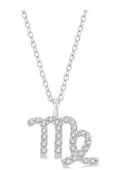 Parkplace Jewelers Virgo Zodiac Diamond Pendant 635Y8PPTSPDWG-VIRG