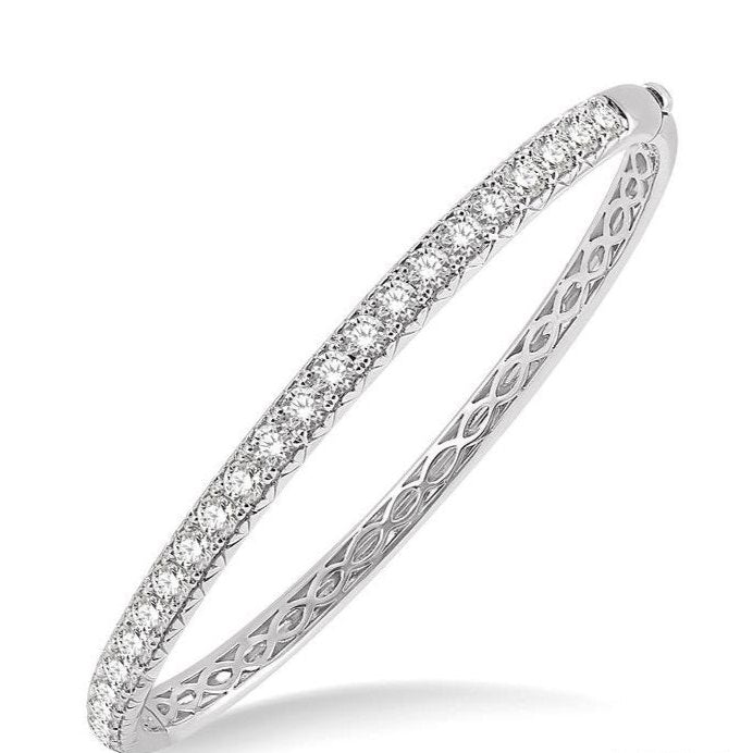 Parkplace Jewelers Stackable Diamond Bangle 79862PPFGWG-M