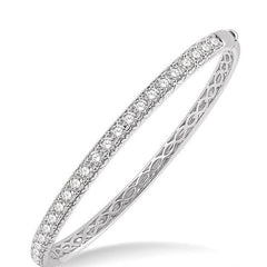 Parkplace Jewelers Stackable Diamond Bangle 79862PPFGWG-M