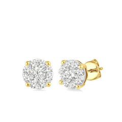 Parkplace Jewelers Round Shape Lovebright Essential Diamond Stud Earrings 91758PPFHERYG