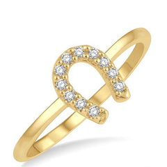 Parkplace Jewelers Stackable Horseshoe Petite Diamond Fashion Ring 386D8PPFSYG