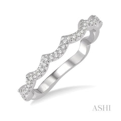 ASHI Diamond Wedding Band 268J8PPFHWG-WB