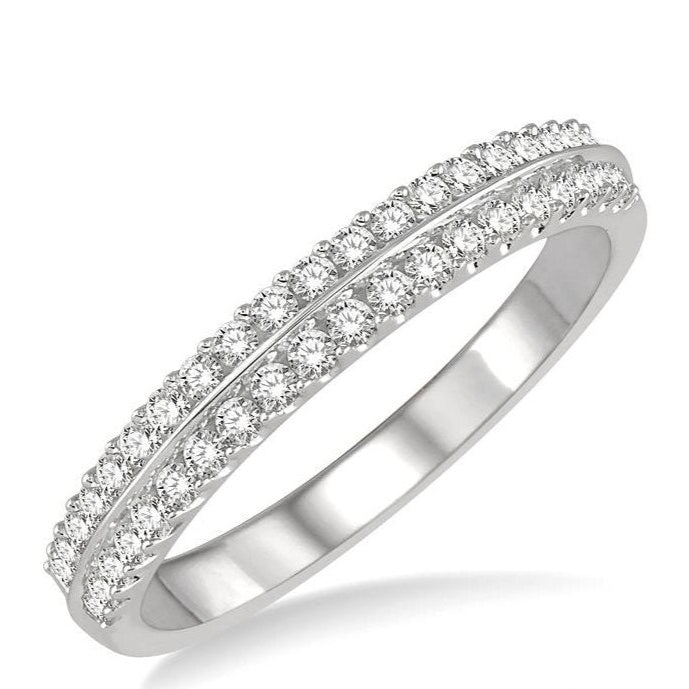 Parkplace Jewelers Stackable Diamond Wedding Band 31015PPFHWG