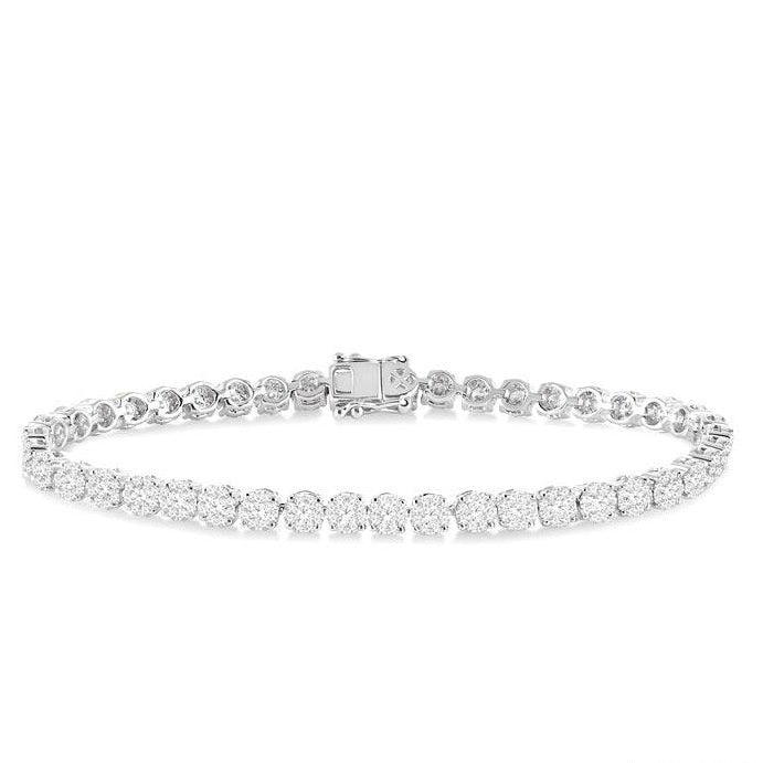Parkplace Jewelers Lovebright Essential Diamond Tennis Bracelet 73223PPFGWG