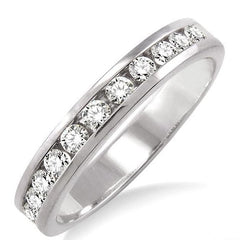 Parkplace Jewelers Channel Set Diamond Wedding Band 30323PPFHWG