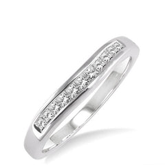 Parkplace Jewelers Channel Set Curved Diamond Wedding Band 35226PPFRWG