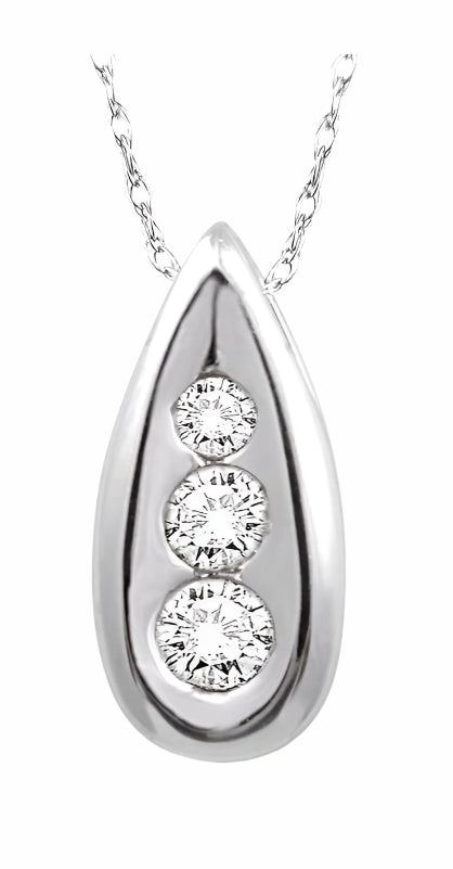 Parkplace Jewelers Pear Shape Diamond Pendant 92808PPFXPDWG