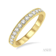 ASHI Diamond Wedding Band 33332PPFGYG