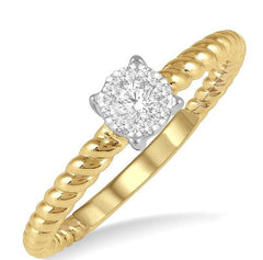 Parkplace Jewelers Round Shape Lovebright Diamond Ring 367N8PPFHYW