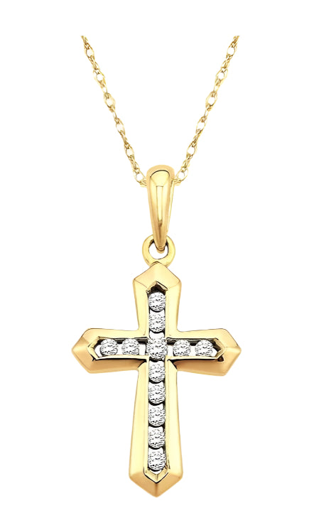 Parkplace Jewelers Cross Diamond Pendant 95318PPFXPD