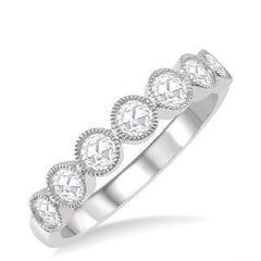 Parkplace Jewelers Stackable Rose Cut Diamond Fashion Band 101V3PPFHWG