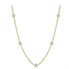 Parkplace Jewelers Diamond Station Necklace 990A2PPFGNKYG