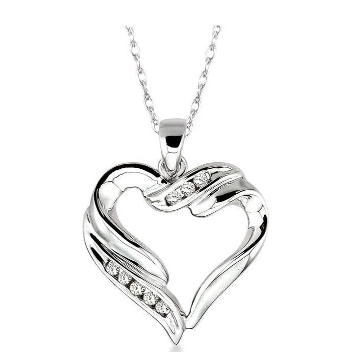 Parkplace Jewelers Heart Shape Diamond Fashion Pendant 93218PPTXPDW