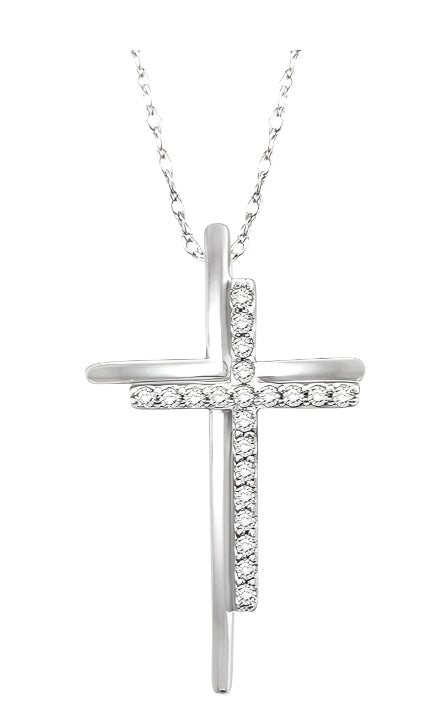 Parkplace Jewelers Cross Diamond Fashion Pendant 96128PPTSPDWG
