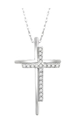 Parkplace Jewelers Cross Diamond Fashion Pendant 96128PPTSPDWG