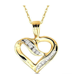 Parkplace Jewelers Heart Shape Diamond Fashion Pendant 93456PPTXPD