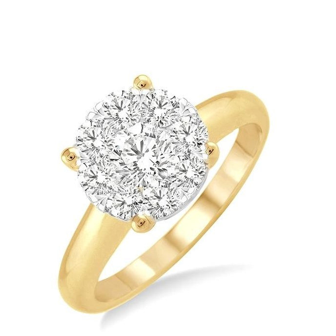 Parkplace Jewelers Round Shape Lovebright Essential Diamond Ring 36903PPFVYW