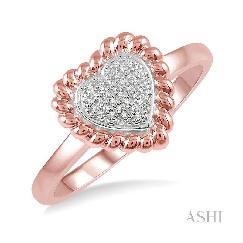 ASHI Heart Shape Diamond Fashion Ring 11069PPTSPG