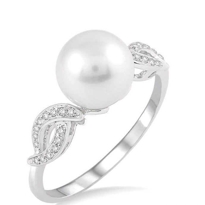 Parkplace Jewelers Pearl & Diamond Fashion Ring 55889PPTSWPWG