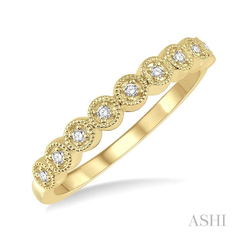 ASHI Stackable Diamond Wedding Band 33238PPFHYG