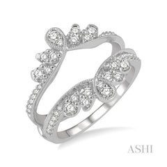ASHI Diamond Insert Ring 29733PPFHWG