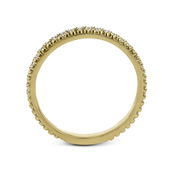 Fashion Ring In 18k Gold With Diamonds MR2779 WHITE 18K X
