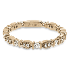 Fashion Ring In 18k Gold With Diamonds MR2972 WHITE 18K X