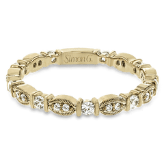 Fashion Ring In 18k Gold With Diamonds MR2972 WHITE 18K X