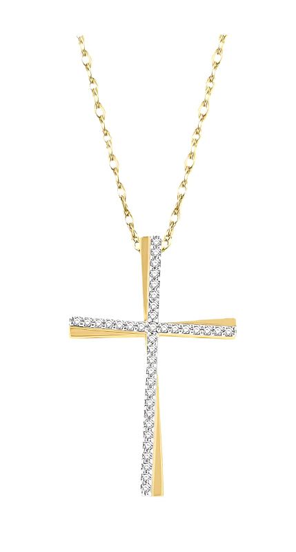 Parkplace Jewelers Cross Diamond Fashion Pendant 962B8PPTSPDYG