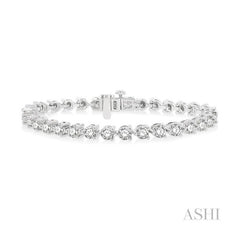 ASHI Diamond Tennis Bracelet 70728PPFGWG