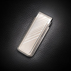 MClip Stainless Brushed With Etched Gradient SS-BSS-GRDT