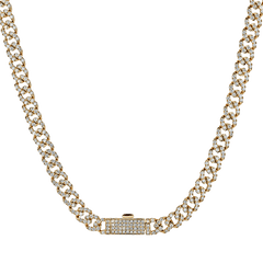 Simon G. Fashion Necklace in 14k Gold with Diamonds CN141 WHITE 14K X ROSE